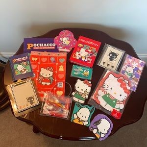 Sanrio Hello Kitty Pochacco and Chococat Notebooks